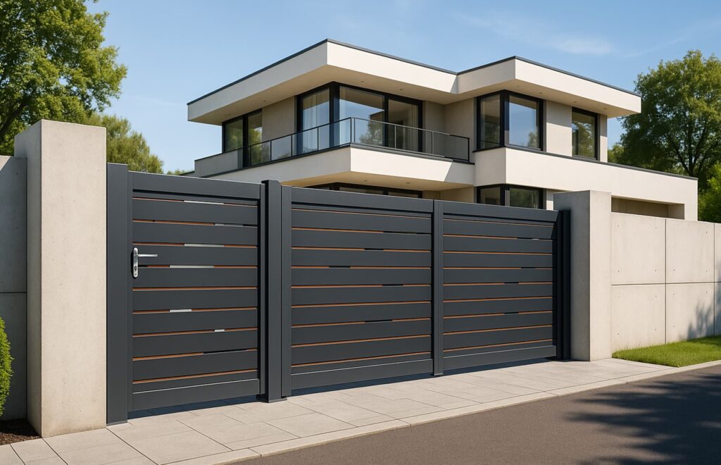 Bramy przesuwne czy skrzydłowe